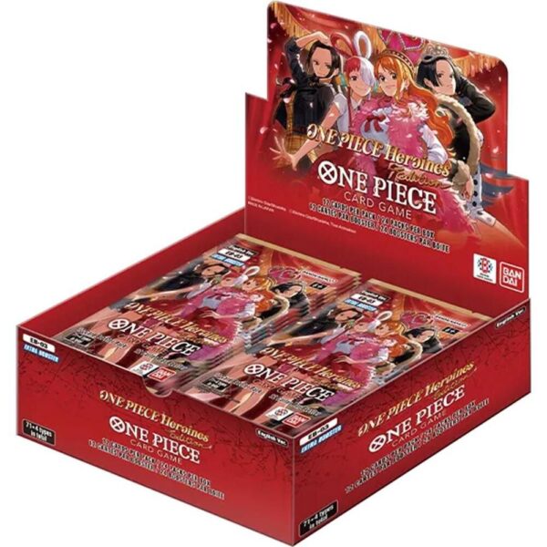 ONE PIECE EB-03 HOROINES EDITION BOOSTER BOX 4 ONE PIECE EB-03 HOROINES EDITION BOOSTER BOX