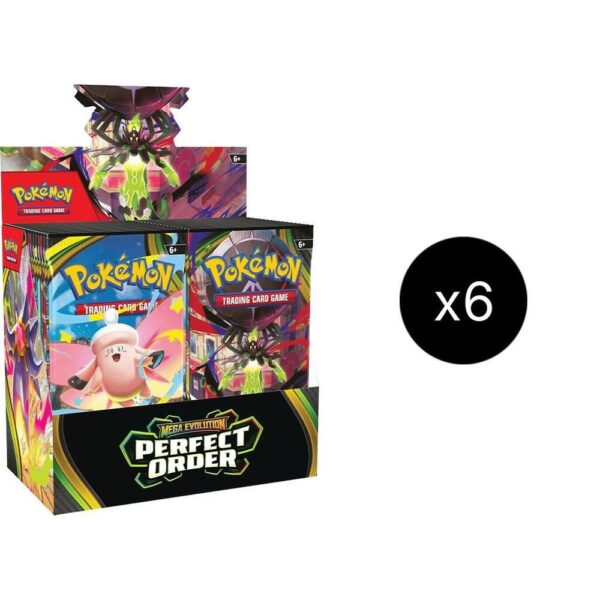 PERFECT ORDER BOOSTER BOX CASE 3 PERFECT ORDER BOOSTER BOX CASE