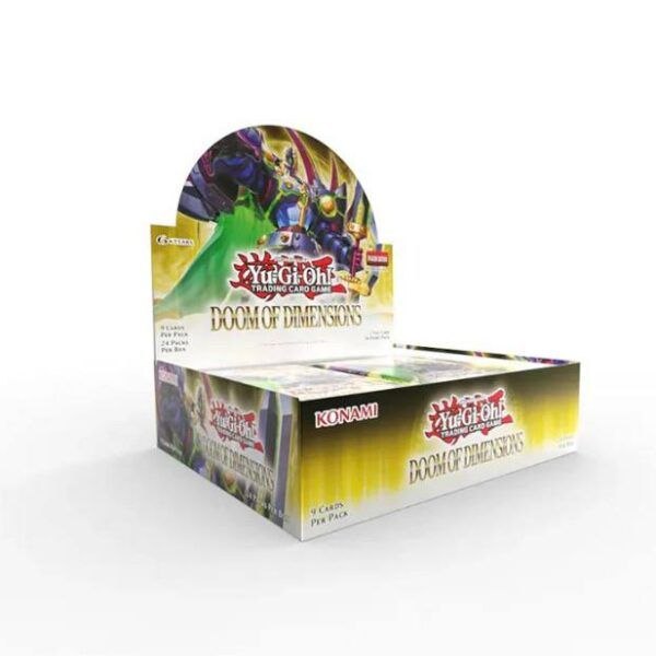 YU-GI-OH – DOOM OF DIMENSIONS BOOSTER BOX – 1st EDITION 4 YU-GI-OH – DOOM OF DIMENSIONS BOOSTER BOX – 1st EDITION