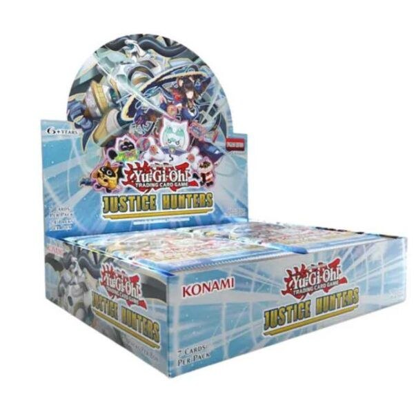 YU-GI-OH – JUSTICE HUNTERS BOOSTER BOX 1st EDITION 4 YU-GI-OH – JUSTICE HUNTERS BOOSTER BOX 1st EDITION