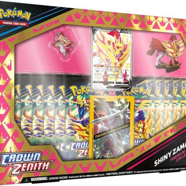CROWN ZENITH PREMIUM FIGURE COLLECTION (SHINY ZAMAZENTA) (CRZ) 4 CROWN ZENITH PREMIUM FIGURE COLLECTION (SHINY ZAMAZENTA) (CRZ)