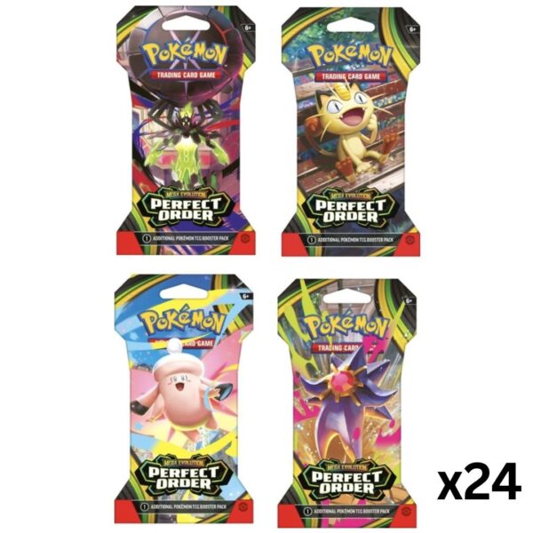 PERFECT ORDER 24 SLEEVED PACK BUNLE 4 PERFECT ORDER 24 SLEEVED PACK BUNLE