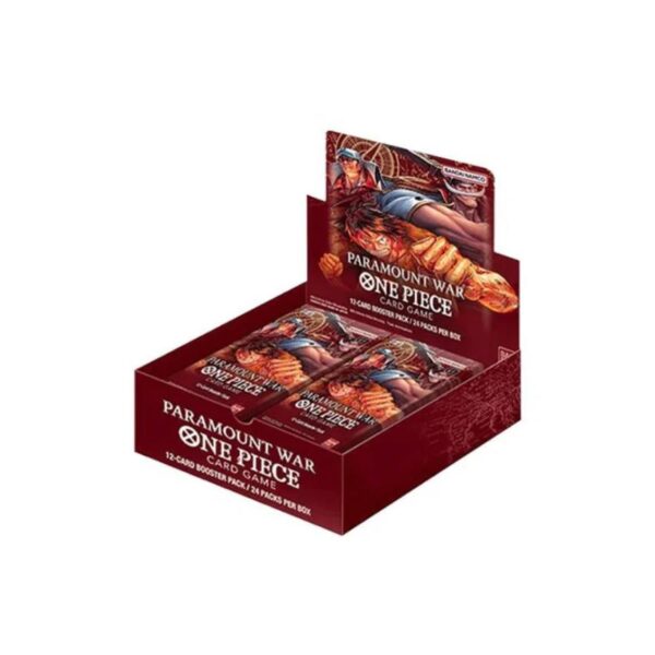 ONE PIECE TCG OP-02 PARAMOUNT WAR BOOSTER BOX 4 ONE PIECE TCG OP-02 PARAMOUNT WAR BOOSTER BOX