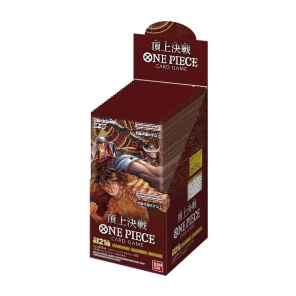 ONE PIECE TCG OP-02 PARAMOUNT BOX JAPANESE VERSION 3 ONE PIECE TCG OP-02 PARAMOUNT BOX JAPANESE VERSION