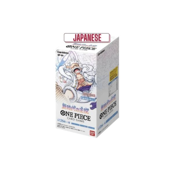 ONE PIECE OP-05 – AWAKENING OF THE NEW ERA BOOSTER BOX – JAPANESE 3 ONE PIECE OP-05 – AWAKENING OF THE NEW ERA BOOSTER BOX – JAPANESE