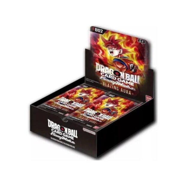 DRAGON BALL SUPER FUSION WORLD BLAZING AURA BOOSTER BOX 4 DRAGON BALL SUPER FUSION WORLD BLAZING AURA BOOSTER BOX