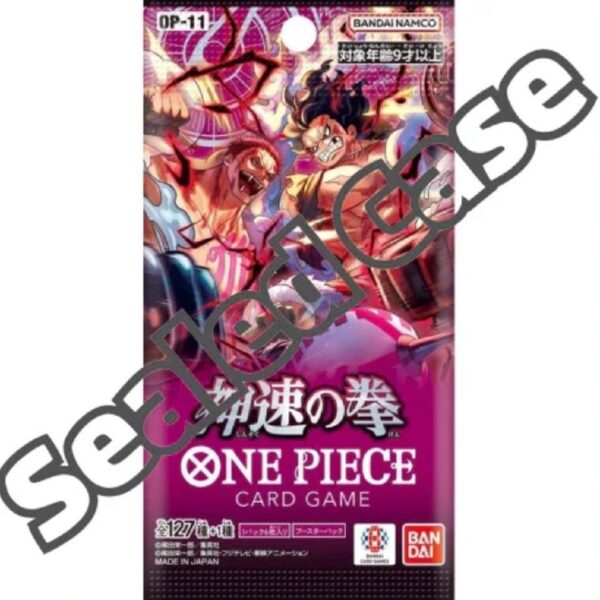 ONE PIECE TCG : LIGHT SPEED FIST OP-11 4 ONE PIECE TCG : LIGHT SPEED FIST OP-11