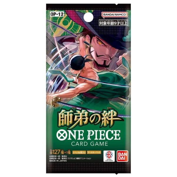 ONE PIECE THE BOND BETWEEN MASTER AND DISCIPLE OP-12 4 ONE PIECE THE BOND BETWEEN MASTER AND DISCIPLE OP-12