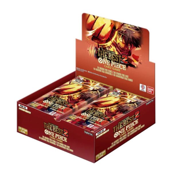 ONE PIECE PRB-02 BOOSTER BOX 4 ONE PIECE PRB-02 BOOSTER BOX