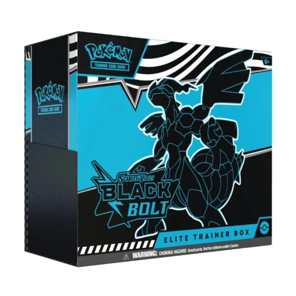 SCARLET AND VIOLET BLACK BOLT ELITE TRAINER 4 SCARLET AND VIOLET BLACK BOLT ELITE TRAINER