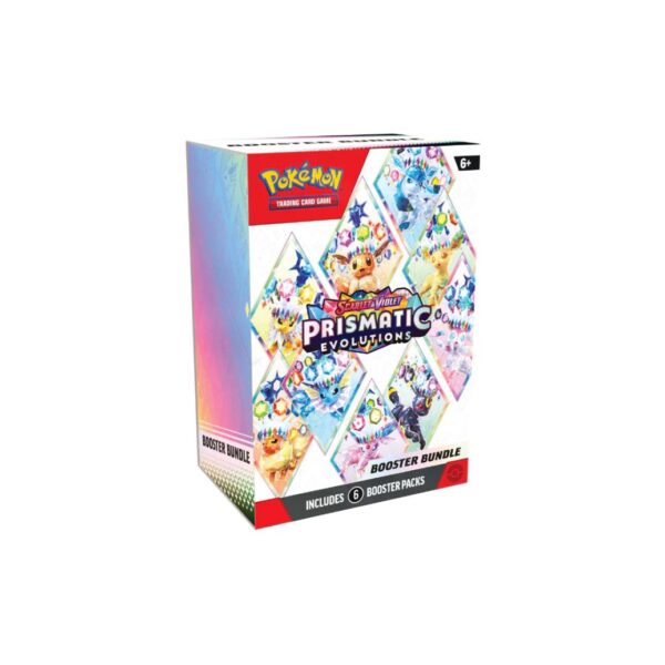 PRISMATIC EVOLUTION BOOSTER BUNDLE 4 PRISMATIC EVOLUTION BOOSTER BUNDLE