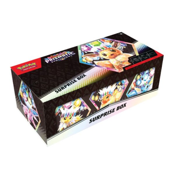 PRISMATIC EVOLUTION SURPRISE BOX 4 PRISMATIC EVOLUTION SURPRISE BOX