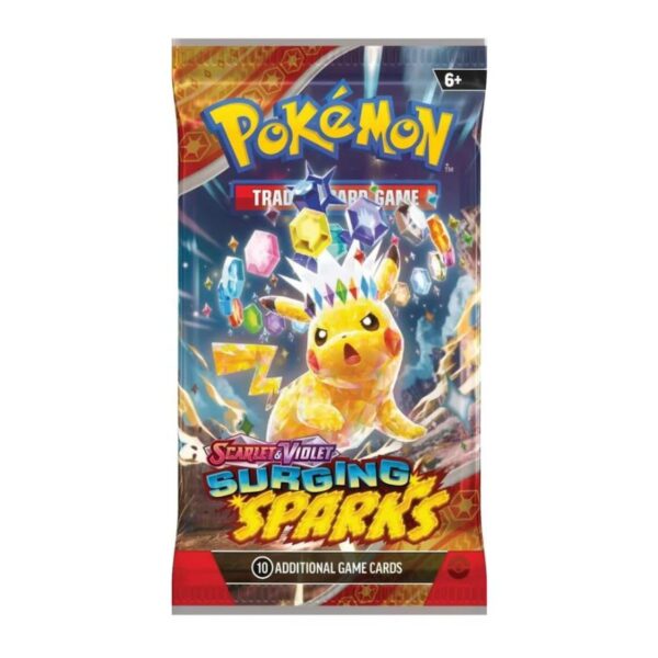 SURGING SPARKS BOOSTER PACK 4 SURGING SPARKS BOOSTER PACK