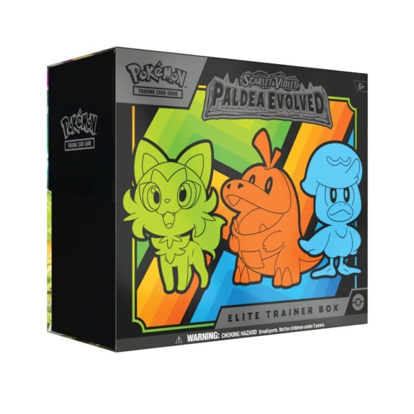 PALDEA EVOLVED ELITE TRAINER BOX 4 PALDEA EVOLVED ELITE TRAINER BOX