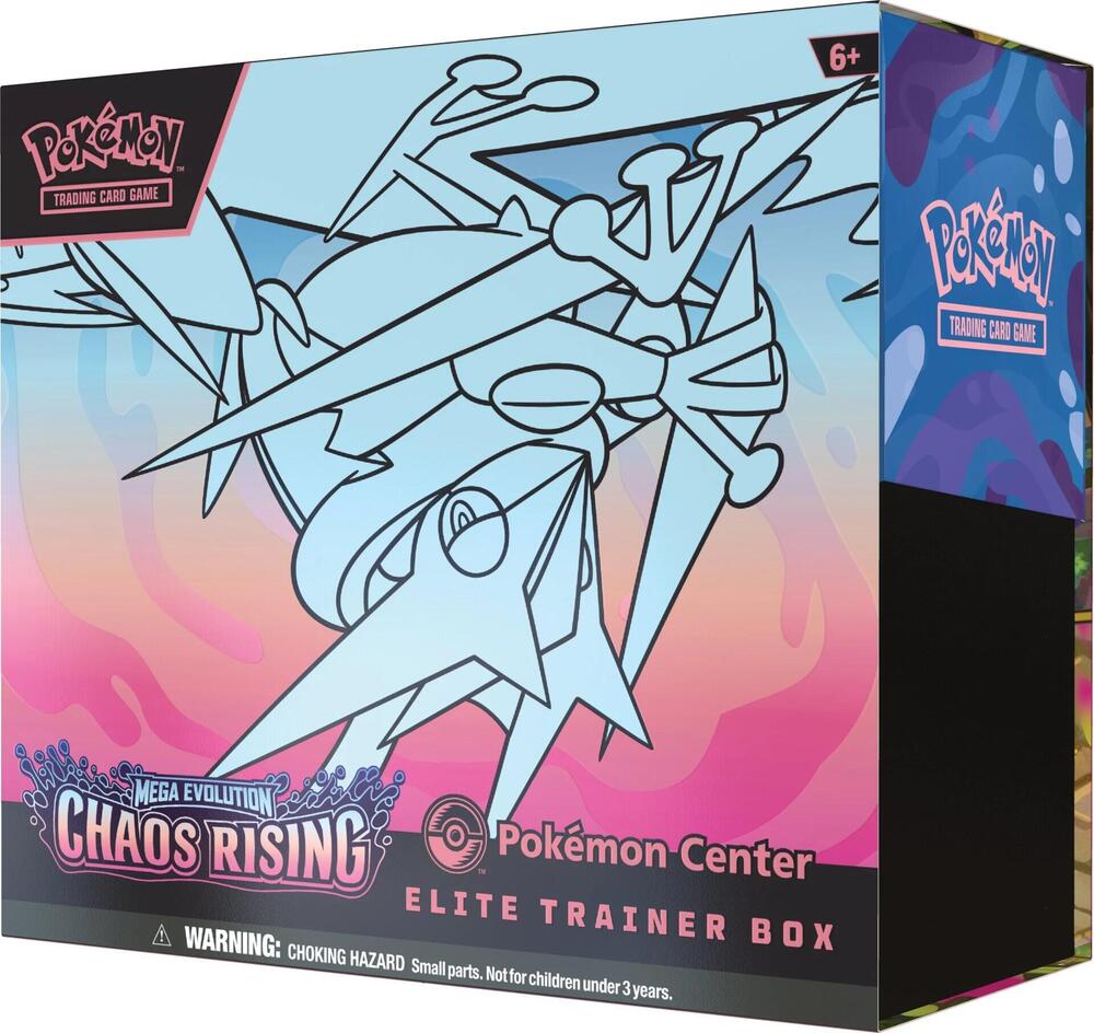 Chaos Rising Pokemon Center Elite Trainer Box - ME04: Chaos Rising (CRI) 4 Chaos Rising Pokémon Center Elite Trainer Box English Pokémon TCG sealed product