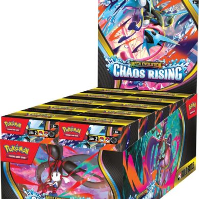 Chaos Rising Build and Battle Display English Pokémon TCG sealed product