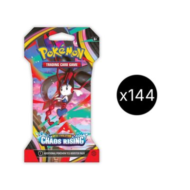 Chaos Rising Sleeved Booster Case English Pokémon TCG sealed product
