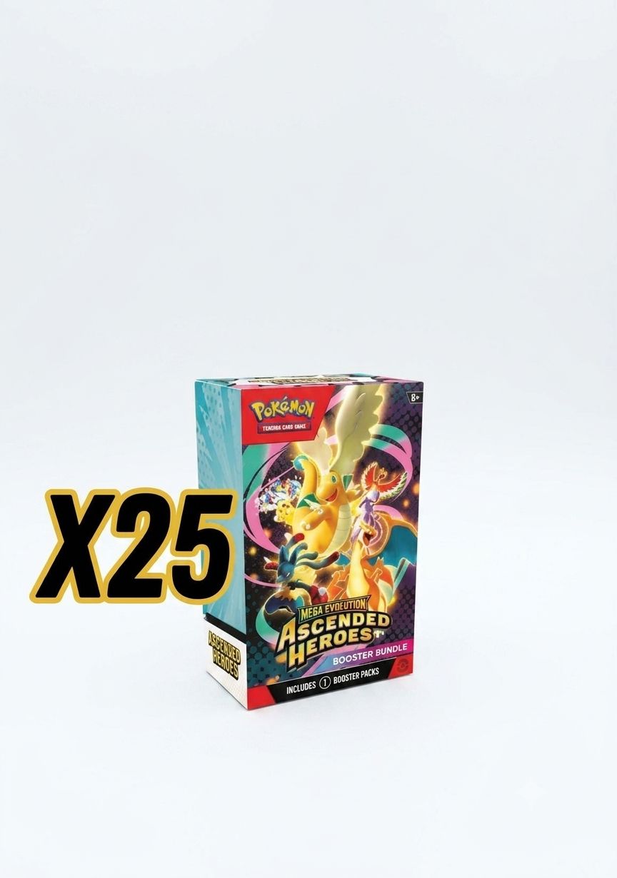 ASCENDED HEROES BOOSTER BUNDLE CASE 4 ASCENDED HEROES BOOSTER BUNDLE CASE