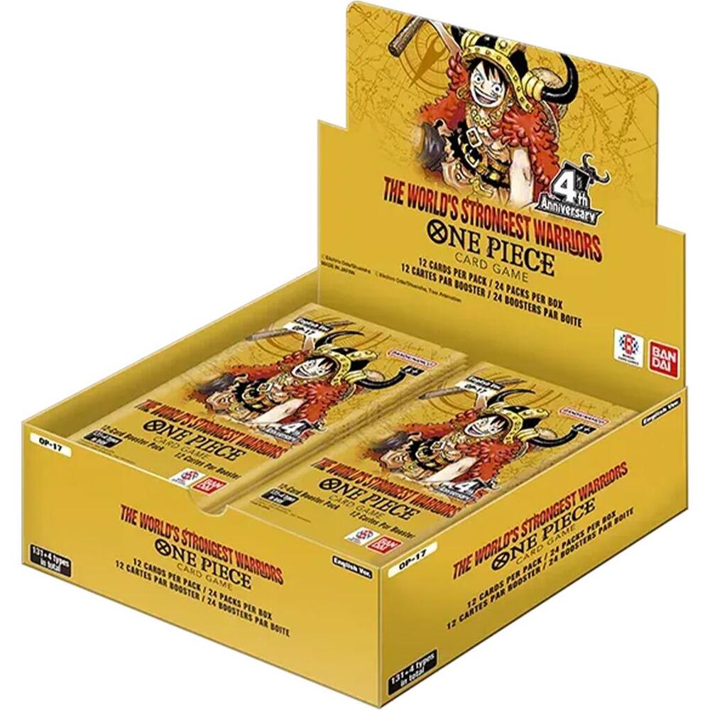 OP 17 The World's Strongest Warriors Booster Box 4 OP 17 The World's Strongest Warriors Booster Box