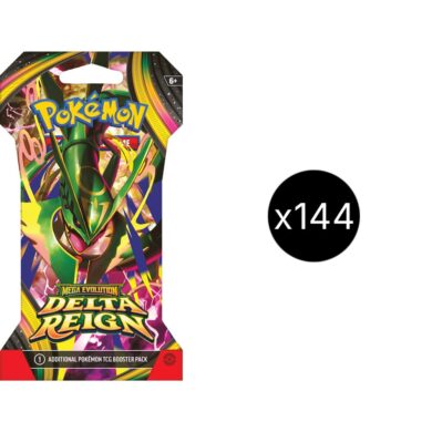 Delta Reign Sleeved Booster Case - ME06