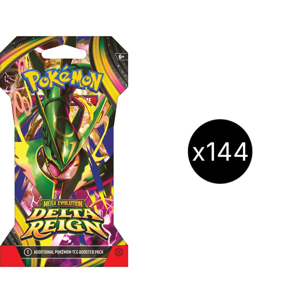 Delta Reign Sleeved Booster Case - ME06 4 Delta Reign Sleeved Booster Case - ME06