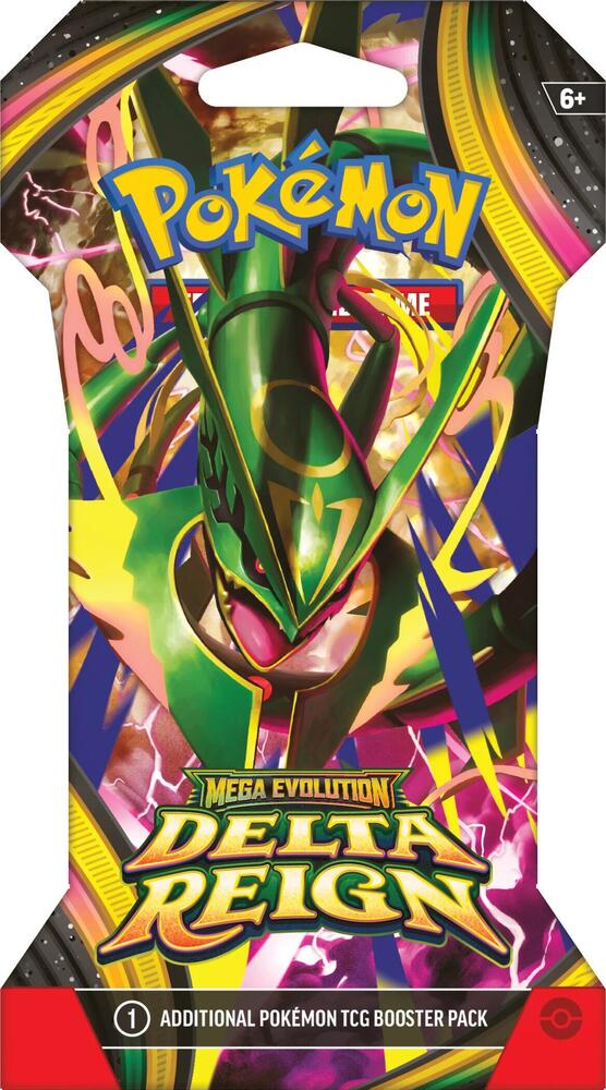 Delta Reign Sleeved Booster Pack - ME06 4 Delta Reign Sleeved Booster Pack - ME06